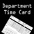 Icon for Department Time Card